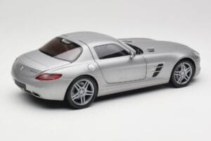 Mercedes AMG SLS C197 Grey Metallic Minichamps 1:18 100039025 Metalas - nuotrauka 3 iš 8