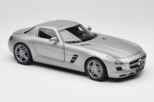 Mercedes AMG SLS C197 Grey Metallic Minichamps 1:18 100039025 Metalas - nuotrauka 6 iš 8