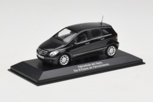Mercedes B-Class W245 Vairavimo Mokykla Juodas Minichamps 1:43 MB005 Metalas - nuotrauka 2 iš 4