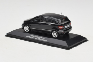Mercedes B-Class W245 Vairavimo Mokykla Juodas Minichamps 1:43 MB005 Metalas - nuotrauka 3 iš 4
