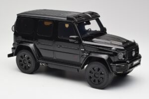 Mercedes Brabus G800 W463 4x4 Obsidian Juodas GT Spirit 1:18 GT500 Derva - nuotrauka 4 iš 6