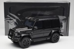 Mercedes Brabus G800 W463 4x4 Obsidian Juodas GT Spirit 1:18 GT500 Derva - nuotrauka 6 iš 6