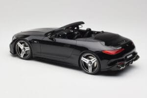 Mercedes Brabus S-Class W223 750 Bodo Buschmann Edition Obsidian Black GT Spirit 1:18 GT503 Derva - nuotrauka 5 iš 6