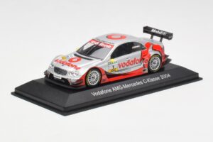 Mercedes C-Class C203 #1 Vodafone AMG B. Schneider DTM 2004 Minichamps 1:43 B66962207 Metalas - nuotrauka 2 iš 4