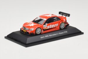Mercedes C-Class C204 #7 G. Paffett HWA DTM 2008 Minichamps 1:43 B66962289 Metalas - nuotrauka 2 iš 4