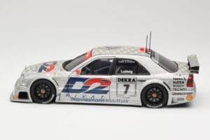 Mercedes C-Class W202 #7 K. Ludwig AMG-Mercedes Team Zakspeed DTM 1994 UT Models 1:18 180943307 Metalas - nuotrauka 4 iš 8