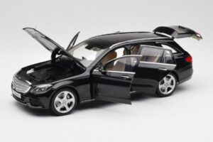 Mercedes C-Class S205 T-Modell Juodas Norev 1:18 B66960259 Metalas - nuotrauka 2 iš 8