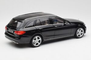 Mercedes C-Class S205 T-Modell Juodas Norev 1:18 B66960259 Metalas - nuotrauka 3 iš 8