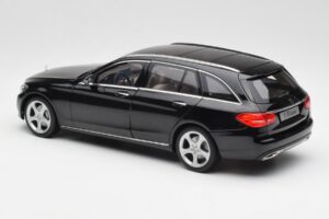 Mercedes C-Class S205 T-Modell Juodas Norev 1:18 B66960259 Metalas - nuotrauka 7 iš 8
