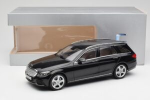 Mercedes C-Class S205 T-Modell Juodas Norev 1:18 B66960259 Metalas - nuotrauka 8 iš 8