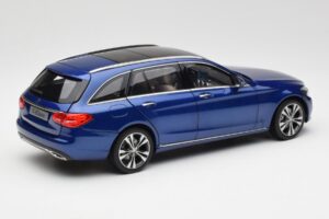 Mercedes C-Class S205 T-Modell Brilliant Mėlynas Metalinis Norev 1:18 B66960257 Metalas - nuotrauka 3 iš 8