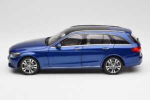 Mercedes C-Class S205 T-Modell Brilliant Mėlynas Metalinis Norev 1:18 B66960257 Metalas - nuotrauka 4 iš 8
