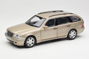 Mercedes C-Class T-Model W202 Smoke Silver Norev 1:18 183388 Metalas