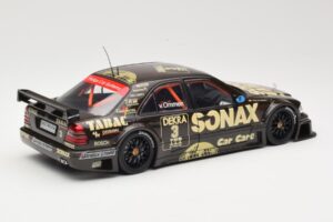 Mercedes C-Class W202 #3 J. van Ommen AMG Mercedes Team DTM 1995 UT Models 1:18 180953303 Metalas - nuotrauka 3 iš 8