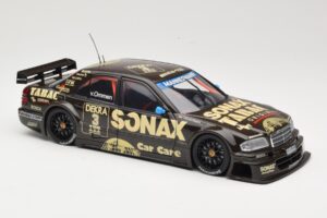 Mercedes C-Class W202 #3 J. van Ommen AMG Mercedes Team DTM 1995 UT Models 1:18 180953303 Metalas - nuotrauka 6 iš 8