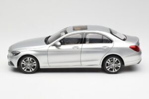 Mercedes C-Class W205 Iridium Sidabrinis Metalinis Norev 1:18 B66960253 Metalas - nuotrauka 4 iš 8