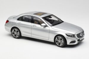 Mercedes C-Class W205 Iridium Sidabrinis Metalinis Norev 1:18 B66960253 Metalas - nuotrauka 6 iš 8