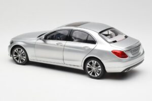 Mercedes C-Class W205 Iridium Sidabrinis Metalinis Norev 1:18 B66960253 Metalas - nuotrauka 7 iš 8
