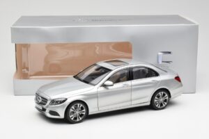 Mercedes C-Class W205 Iridium Sidabrinis Metalinis Norev 1:18 B66960253 Metalas - nuotrauka 8 iš 8