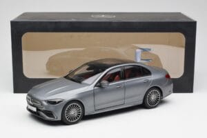 Mercedes C-Class W206 Designo Selenite Pilkas Magno NZG 1:18 B66960638 Metalas - nuotrauka 2 iš 8