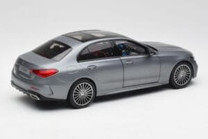 Mercedes C-Class W206 Designo Selenite Pilkas Magno NZG 1:18 B66960638 Metalas - nuotrauka 5 iš 8