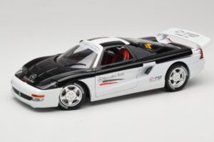 Mercedes C112 Sport Baltas & Juodas Guiloy 1:18 68521 Metalas