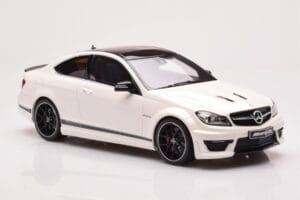 Mercedes AMG C63 W204 Edition 507 Baltas GT Spirit 1:18 GT899 Derva - nuotrauka 4 iš 6
