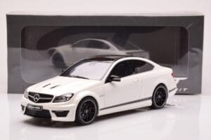 Mercedes AMG C63 W204 Edition 507 Baltas GT Spirit 1:18 GT899 Derva - nuotrauka 6 iš 6
