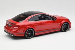 Mercedes AMG C63 W204 Edition 507 Raudonas GT Spirit 1:18 GT920 Derva - nuotrauka 2 iš 5