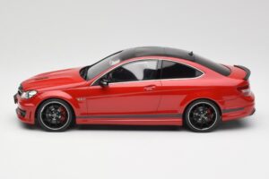 Mercedes AMG C63 W204 Edition 507 Raudonas GT Spirit 1:18 GT920 Derva - nuotrauka 3 iš 5