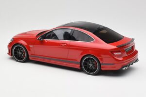 Mercedes AMG C63 W204 Edition 507 Raudonas GT Spirit 1:18 GT920 Derva - nuotrauka 4 iš 5