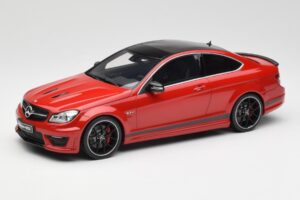 Mercedes AMG C63 W204 Edition 507 Raudonas GT Spirit 1:18 GT920 Derva