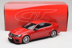 Mercedes AMG C63 W204 Raudonas 2nd Choice GT Spirit 1:18 GT065-D1 Derva - nuotrauka 6 iš 6