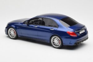 Mercedes AMG C63 S W205 Mėlynas GT Spirit 1:18 ZM044 Derva - nuotrauka 5 iš 6