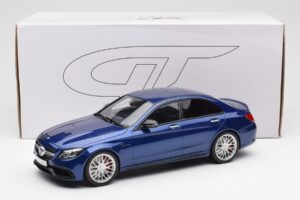 Mercedes AMG C63 S W205 Mėlynas GT Spirit 1:18 ZM044 Derva - nuotrauka 6 iš 6