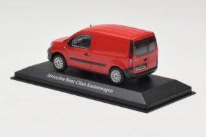 Mercedes Citan W415 Raudonas Minichamps 1:43 B66004123 Metalas - nuotrauka 3 iš 4