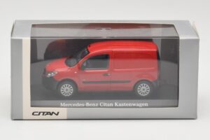 Mercedes Citan W415 Raudonas Minichamps 1:43 B66004123 Metalas - nuotrauka 4 iš 4