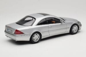 Mercedes CL 500 C215 Sidabras AUTOart 1:18 B66962152 Metalas - nuotrauka 3 iš 8