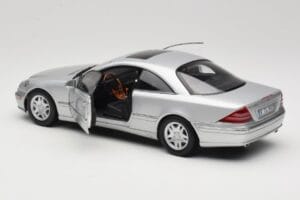 Mercedes CL 500 C215 Sidabras AUTOart 1:18 B66962152 Metalas - nuotrauka 5 iš 8