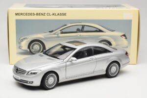 Mercedes CL-Class C216 Sidabrinis AUTOart 1:18 76164 Metalas - nuotrauka 8 iš 8