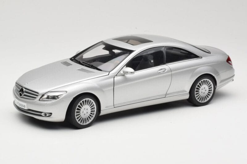 Mercedes CL-Class C216 Sidabrinis AUTOart 1:18 76164 Metalas