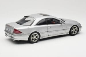 Mercedes CL500 C215 Lorinser Silver Metallic AUTOart 1:18 70121 Metalas - nuotrauka 3 iš 8