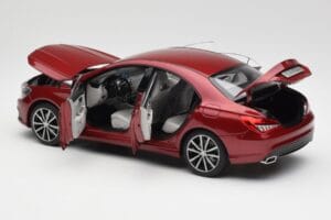 Mercedes CLA C117 Designo Patagonia Raudonas Metalinis Norev 1:18 B66960131 Metalas - nuotrauka 5 iš 8