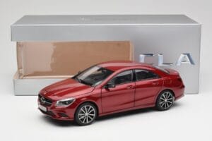 Mercedes CLA C117 Designo Patagonia Raudonas Metalinis Norev 1:18 B66960131 Metalas - nuotrauka 8 iš 8