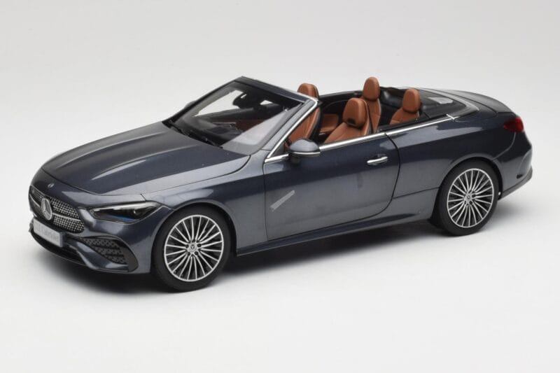 Mercedes CLE Kabrioletas A236 Tamsiai Pilkas Norev 1:18 B66960654 Metalas