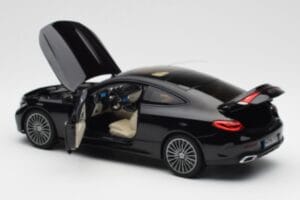 Mercedes CLE C236 Coupe Obsidian Juodas Metalinis Norev 1:18 183937 Metalas - nuotrauka 5 iš 8