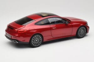 Mercedes CLE Coupe C236 Raudonas Norev 1:18 B66960596 Metalas - nuotrauka 3 iš 8