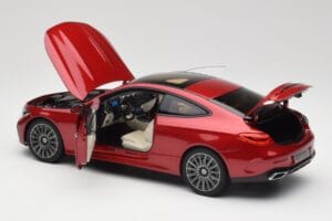 Mercedes CLE Coupe C236 Raudonas Norev 1:18 B66960596 Metalas - nuotrauka 5 iš 8