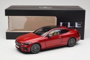 Mercedes CLE Coupe C236 Raudonas Norev 1:18 B66960596 Metalas - nuotrauka 8 iš 8