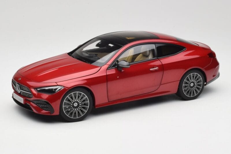Mercedes CLE Coupe C236 Raudonas Norev 1:18 B66960596 Metalas